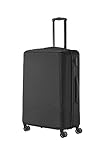 Travelite 4-Rad Hartschalenkoffer groß 96 Liter, Gepäck Serie Bali: ABS Hartschalen Trolley mit TSA Kombinationsschloss, 77 cm