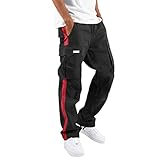 Generisch Jogginghose Herren Lang - Winter Warme Männer Relaxhose Chino-Hose für Herren Oversized Outdoor Pants leichte schnell trocknende Herrenhose Hippie Baggy für Fitness Sport