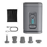 Tragbare Luftpumpe – USB-wiederaufladbarer Outdoor-Inflator, Camping-Boot-Pool-Float-Luftmatratze-Schwimmringpumpe, Schnelle, Leistungsstarke Inflation Und Deflation | Handelektrische Pumpen Für Den R