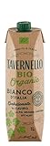 Tavernello Vino d'Italia Bio Weißwein, frisch & ausgewogen, Wein Cuvée in recycelbarem 1 Liter Tetra Pak, Weisswein trocken in Mehrwegverpackung, 11,5 % Vol. Alkoholgehalt (10 x 1L)