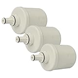 vhbw 3x Wasserfilter Filterkartusche Filter kompatibel mit Samsung RS21KPSV1, RS21KNSM, RS21KPSM, RS21KGRS1, RS21KLSN, RS21KGNS, RS21KCSM Kühlschrank