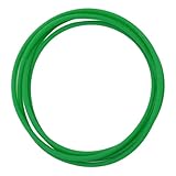 F Fityle Ersatzriemen für Fahrradrollenantrieb, Robustes Zubehör für Trainingsräder, 5 mm breit, 185 cm Umfang, Indoor-Fahrrad-Trainingsriemen, GrÜn