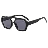 Outdoor Männer Sonnenbrille Sport Frauen Urlaub(Black)