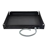 Tragbare Duschwanne – 80 cm faltbare Duszchwanne mit abnehmbarem Ablauf, wasserdichte Duschzwanne für -Außenduschen im Innenbereich | für, Camping, Reisen, Zuhause, Badezim