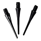 Best Sporting Ersatzspitzen für Softdart-Dartpfeile 100 STK I Dartspitzen Kunststoff für Soft-Dartscheibe I Nylon Spitzen für Dartpfeile Softdart I mit Drehgewinde I Dart-Zubehör