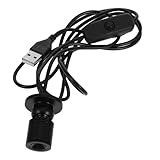 OUNONA USB LED Spotlicht Für Vitrinen Mini Schrankbeleuchtung Mit Warmweißem Licht 3000K Kompakte 1W Leuchte Für Schmuckauslagen Und Regale USB Betrieben Mit Schalter