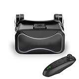 3D-VR-Headset für Anfänger – verstellbare Virtual-Reality-3D-Brille, universelles VR-Set | 3D-Virtual-Reality-Brille mit optischen HD-Anti-Blaulicht-Gläsern, 3D-Virtual-Reality für Kinder und Erwachse
