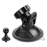 Bojueshaw Armaturenbrett-Kamera-Halterung, Dashcam-Videohalterung, Dashcam-Saugnapfhalterung mit 360-Grad-Winkel, für DVR-Kamera, Camcorder