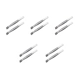 Stempelpinzette, Philatelie-Stempel-Sammelwerkzeug, Sammelpinzette zum Basteln, Industrie-Schmuck, Hobby, Handwerk, 2 Stück/Set, Augenbrauen-Pinzette für Frauen, Briefmarken, Sammlerwerkzeug,