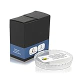 stempel-fabrik – Adressaufkleber mit Wunschtext personalisieren – 250 Stück Klebeetiketten á 60 x 30 mm für Briefe, Bücher & Co – selbstklebende Adressetiketten im Spenderkarton (Biene)