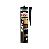 Pattex Montage Universal, vielseitig einsetzbarer Montagekleber für alle Materialien*, Baukleber für innen und außen**, elastischer Universalkleber zum Kleben & Montieren, 1x420g Kartusche