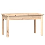 ULUYYUC Küchenbank Balkonbank Kleiner Balkon Sitzbank Garten Garden Bench - Gartenbank 80x44x45 cm Massivholz Kiefer für Terrasse Garten Balkon Innenhof
