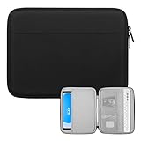 Dadanism 9-11 Zoll Tablet Tasche Hülle für iPad Pro 11' M4, Air 11', 10. Gen 10,9', 9/8/7. Gen 10,2', Air 5/4 10,9, Galaxy Tab A9+ 11'/S9 FE, Tab M11 11', Schwarz