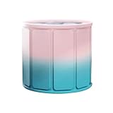 Foldable Bathtub - Portable Soaking Tub, Full Body Bathtub, Portable Bathing Tub for Kids Hotel Elderly Camping Adults Travel