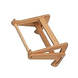Gadpiparty 1 STK Computer Halterung aus Holz Laptop-Riser Kühlender Laptopständer Tablet-Halter Auto Laptop Stehen Portable Laptop Stand pc Stand Halter für Computer Ständer für Laptop Bambus