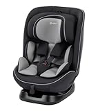 Safety 1st Alena i-Safe, 0–12 Jahre (40–150 cm), Auto Kindersitz, Baby Autositz, FlexiSpin-Drehung, 5 Liegepositionen, 11 Kopfstützenstufen, superleicht 6,2kg, Black
