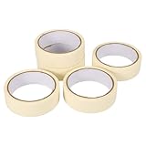 MUCKLILY 5 Rollen Malerkrepp Abdeckband 20 Meter/Rolle Selbstklebendes Mehrzweck Klebeband Ohne Rückstände Ideal Für Malerarbeiten Bastelprojekte Dekoration Und Etikettierung