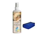 Innenraumreiniger Auto (100ml) - Cockpit Reiniger PH Neutral - Porentiefe Reinheit Für Kunststoff, Polster, Leder - Auto Innenraum Reiniger Mit Handtuch, Cockpitpflege, Innenraumreiniger