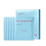 NEURADERM Hydro Brightening Facial Sheet Mask, Glowing Radiant Teint Serum, feuchtigkeitsspendende Hautpflege (5er-Pack)