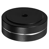 Kisangel Lautsprecher-isolationspad Aus Aluminium Multifunktions-fußpad Für Audiogeräte Und Subwoofer rutschfeste Isolationsfüße Zum Schutz Vor Vibrationen Und Lärm Kompatibel Mit