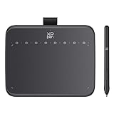 XPPen Deco 640 Grafiktablett, 16K Druckstufen, 6x4 Zoll, Zeichnen Tablet mit 8 Tastenkombinationen, für OSU Signature Drafting