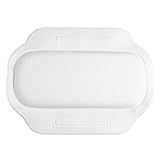 Beatifufu Rutschfestes Badewannenkissen mit Saugnäpfen Nacken und aus Geruchsneutralem PVC Schaum für Badewanne und Spa