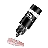 Nagel-Gem-Kleber – Nagel-Charm-Kleber | Strasskleber für Nägel | Edelsteinkleber für Nägel | 10 ml Strasskleber, schnell trocknend | Stark haftender 3D-Design-Zubehör, Nadelkopf, Strass-Nagelkleber