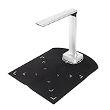 Tragbarer Scanner, Tragbarer USB-Dokumentenkamera-Scanner for Zuhause, Klassenzimmer, 3840 x 2880 Auflösung, OCR-Technologie, Unterstützung mehrerer Sprachen,LCD-Display im PDF-Format