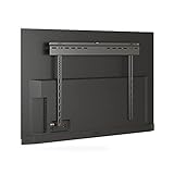 DRFGNF Moderner Eck-TV-Ständer, Flache, Feste TV-Wandhalterung für die meisten 37-90 Zoll flachen Curved-Screen-TVs, ultraschlanke TV-Montagehalterung aus Stahl, integrierte Wasserwaage, robuste Ve