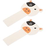 BAZEITFLOW 2 Stück Wc Deckelheber mit Selbstklebendem Griff in Weiß Toilettensitzheber zum Hygienischen Anheben Universell Kompatibel für Bad und Reisen