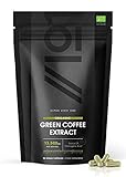 Organic Green Coffee Bean Extract 13,500mg - Rich Source of Chlorogenic Acid - 270mg Caffeine Per Serving - Potent Coffea Arabica Bean Extract - Halal, 90 Vegan Capsules