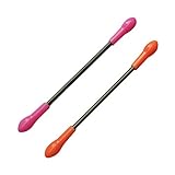 ROSENICE Gesichtshaarentferner Quick Smooth tragbarer Epilierer Spring Stick 2St