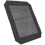 COLLBATH Ersatzstoff für Hundebetten Erhöhtes Katzenbett Haustierbedarf Hund hochbett Outdoor hundebett hundehängematte Mesh-Hängematte für Haustiere Erhöhter Hundebettbezug Slinnet Black