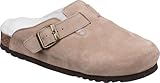 Scholl Damen FAE Sandale, Dark Beige, 38 EU