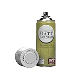 The Army Painter, Colour Primer Matt Varnish, 400 ml Grundierung Spray, Acryllack Spray für Fantasy Modellbau Wargames Tabletop Figuren, Warhammer & Dnd Miniatures