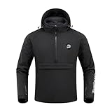 IRON JIA'S Motorradjacke für Herren alle Jahreszeiten, CE-Schulterpolster und Ellbogenpolster, herausnehmbares Futter zum Schutz vor Kälte und Wind XL
