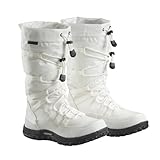 Baffin ESCALATE X Damenstiefel, mittelhoch, isoliert, leicht, Tundra-bewertet, rutschfest, kaltes Wetter, Winter, Schneestiefel, Weiß, Größe 40