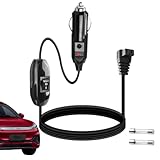 Kabel für Mini-Kühlschrank – Tragbares 2-poliges Kabel mit Kabel für Automatikgetriebe für AUT, Plus-Kabel für den Autokühlschrank | Netzkabel für den Kühlschrank