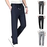 Linochic Meshirons - Ice Silk Mesh Panel Casual Pants, Casual Pants for Men, Quick Drying with Ventilation (A01,10XL)