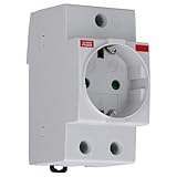 ABB M1175 SCHUKO-Steckdose nach SCHUKO-Norm für Verteilerkasten 2CSM210000R0721