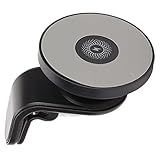 Magnetisches Kabelloses Autoladegerät, Leicht, Stabil, Sicher zu Verwenden, Magnetisches Kabelloses Ladegerät, Plug-and-Play-Schnelllade-Autotelefonhalter für Telefon (Schwarz)
