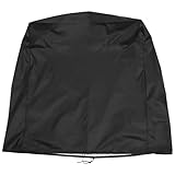 NIYANGLE Klappstuhlbezug aus Oxford Gewebe und UV Beständig mit Kordelzug Gartenstuhl und Terrassenstuhlschutzhülle 97x34x110cm Windfeste Outdoor Abdeckung