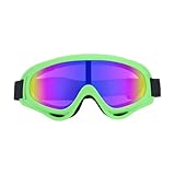 Laikoutd Nebelbeständige Skibrille Flexibler Rahmen Atmungsaktive Schaumstoffpolsterung Für Motocross Mountainbiken Skibrille Für Motorradfahren