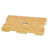 Übungs-Widerstand-Stepboard – Fußplatte für Dehnübungstraining, stabile Holzkonstruktion, rutschfest mit kompaktem Design für Zuhause, Fitnessstudio, Reisen, Büro, Männer, Frauen, Kraft, Flexibilität