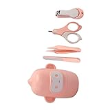 Toyvian 1 Satz Nagelschere Nagelknipser Für Neugeborene Mädchen Essentials Fingernagelknipser Für Babys Essentials Für Neugeborene Jungen Nagelset Für Neugeborene Rosa Tpe