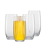 SCHOTT ZWIESEL Bierglas For You (4er-Set), klassisch geformte Trinkgläser für Bier, spülmaschinenfeste Tritan-Kristallgläser, Made in Germany (Art.-Nr. 121873), Kristall