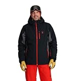 Spyder VERTEX JACKET, Herren, Schwarz, L