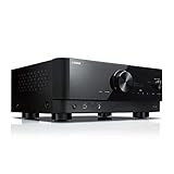 Yamaha AV-Receiver RX-V6A schwarz – Netzwerk-Receiver mit Dolby Atmos Height Virtualizer, Gaming spezifischen Funktionen und Voice Control Systemen – Allround-Talent mit 7.2 Kanälen