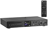 VR-Radio Internettuner: WLAN-HiFi-Receiver, Internetradio, DAB+ & UKW, CD, Bluetooth, USB, 60W (Tuner)