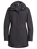 VAUDE Damen Kvinder Idris 3-1 parka Iii Doppeljacke, phantom black, 40 EU
